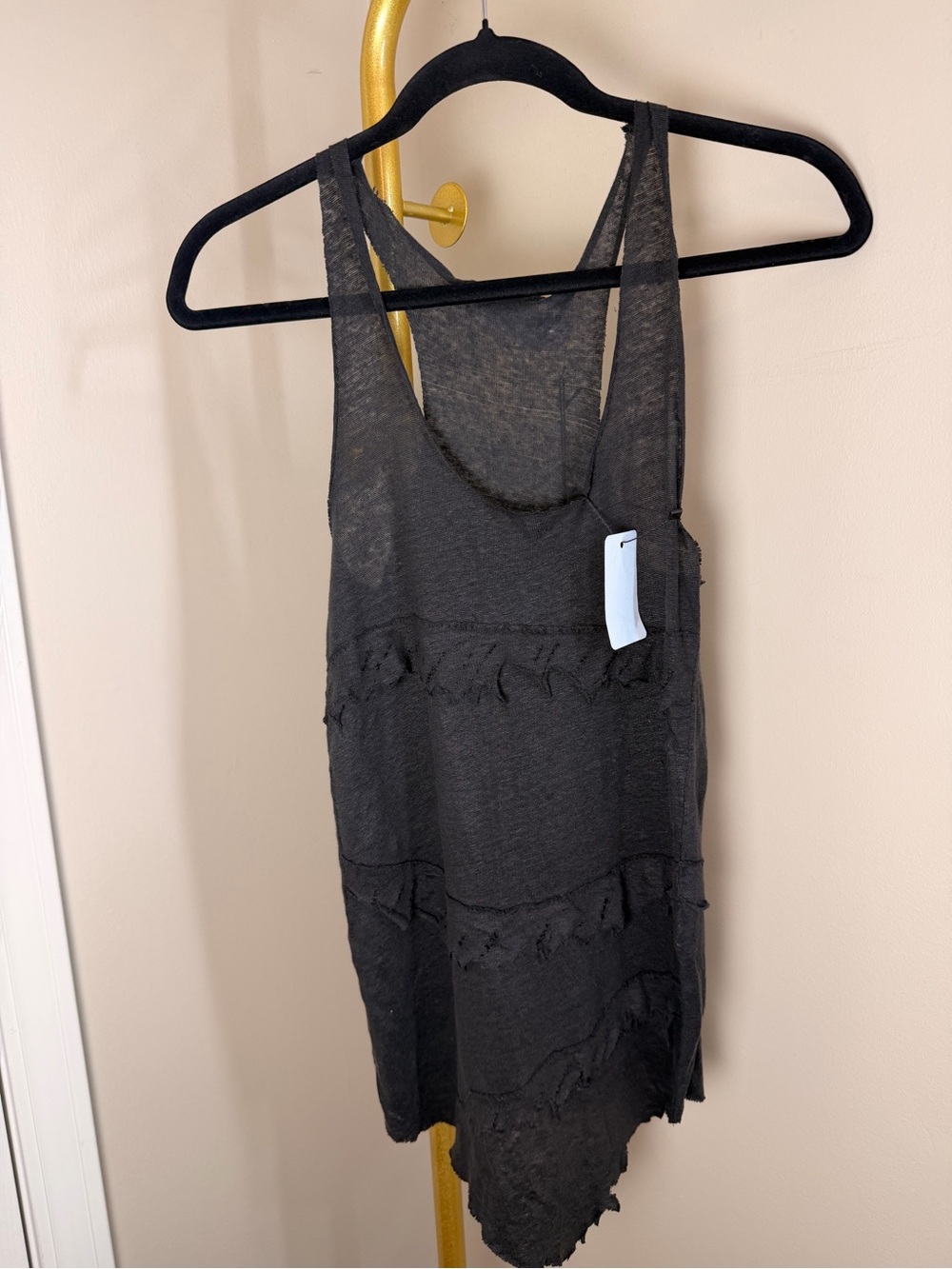 IRO JEANS Bohamspe Linen Tank Top XS NWT
